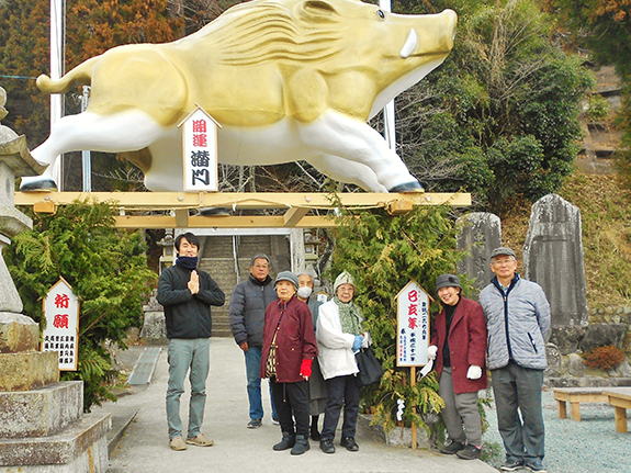 1月22日（火）　辰水神社